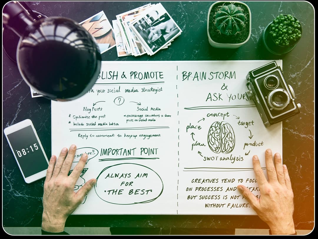Creative video production services for product marketing